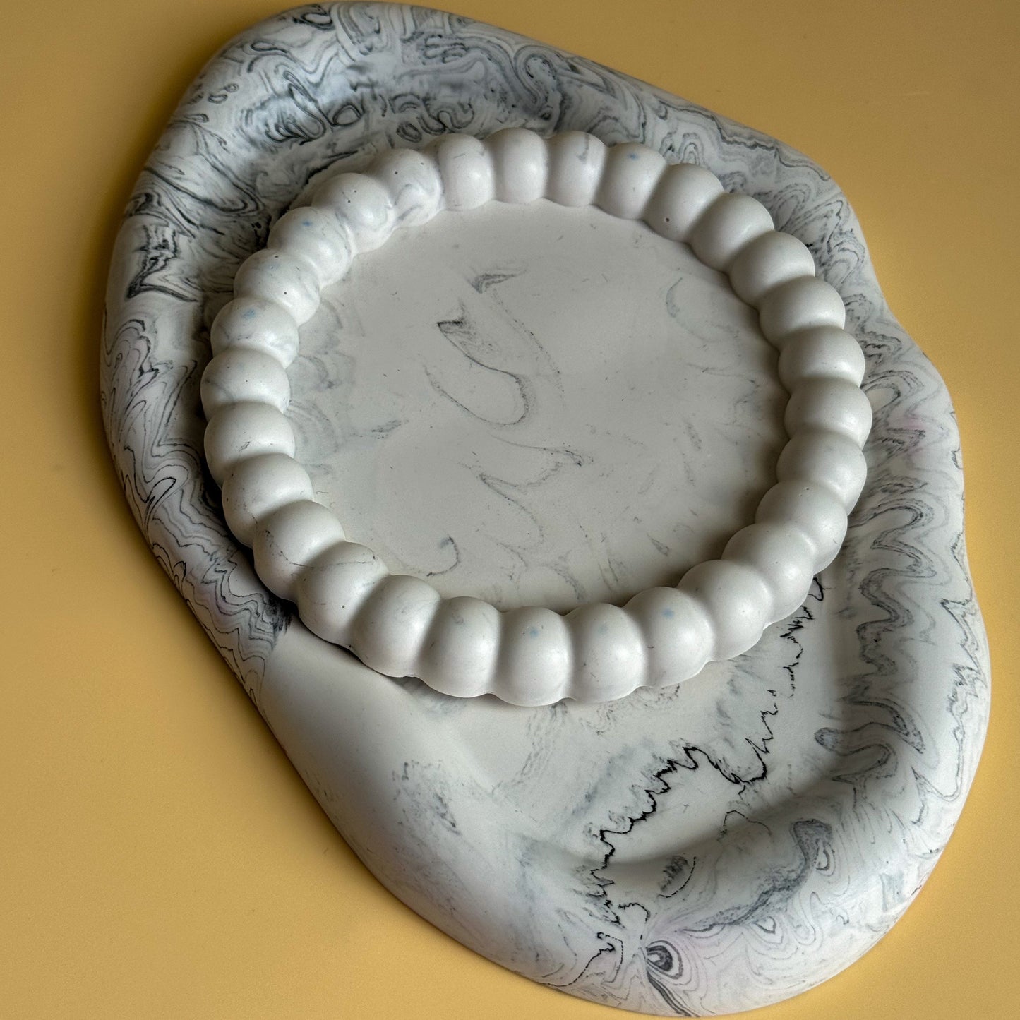 Marble Bubble Tray