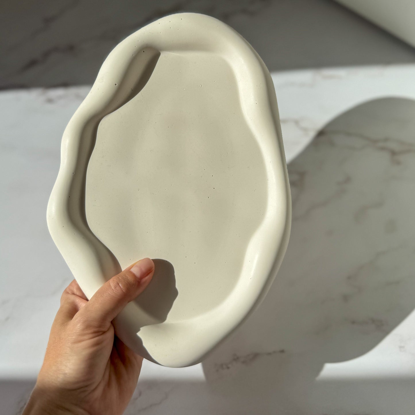 Oval Cloud Tray