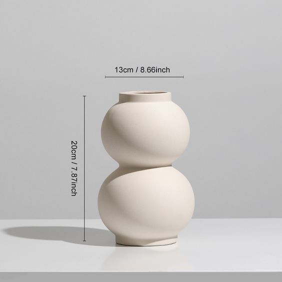 Ceramic bubble vase